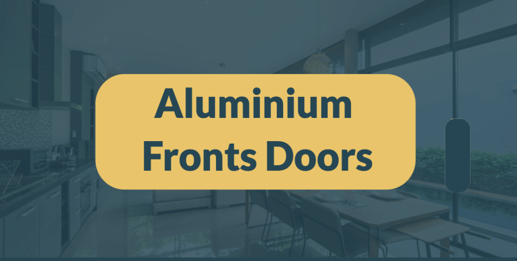 ALuminium Front Doors