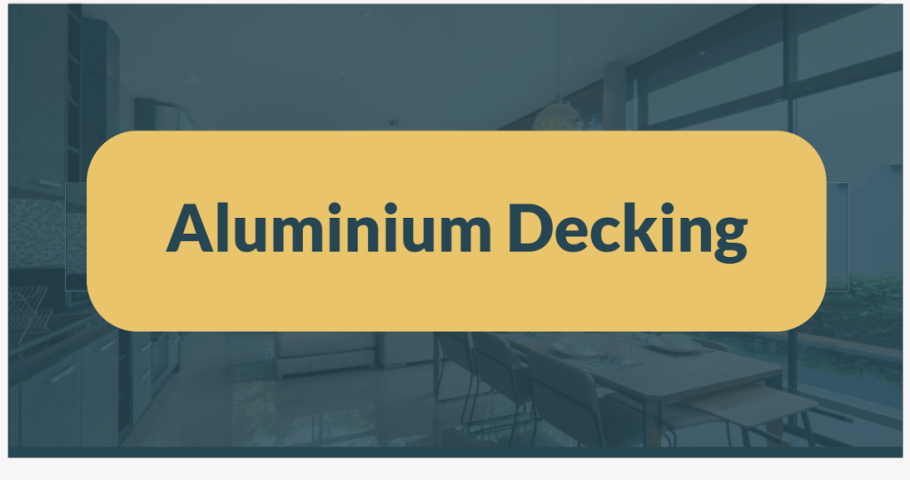 Aluminium decking